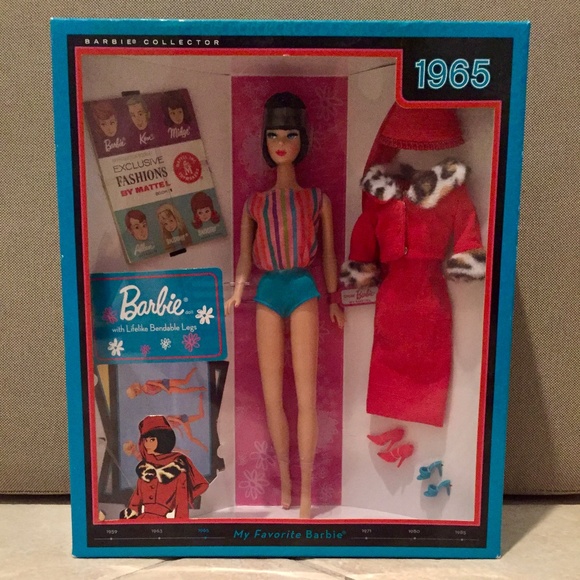 My Favorite Barbie: Barbie with Bendable Legs 1965